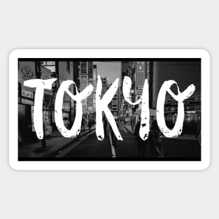 Tokyo City Night View Magnet